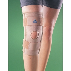 Orteza kolana z zawiasami z cienkiej, przewiewnej tkaniny OPPO 2031 